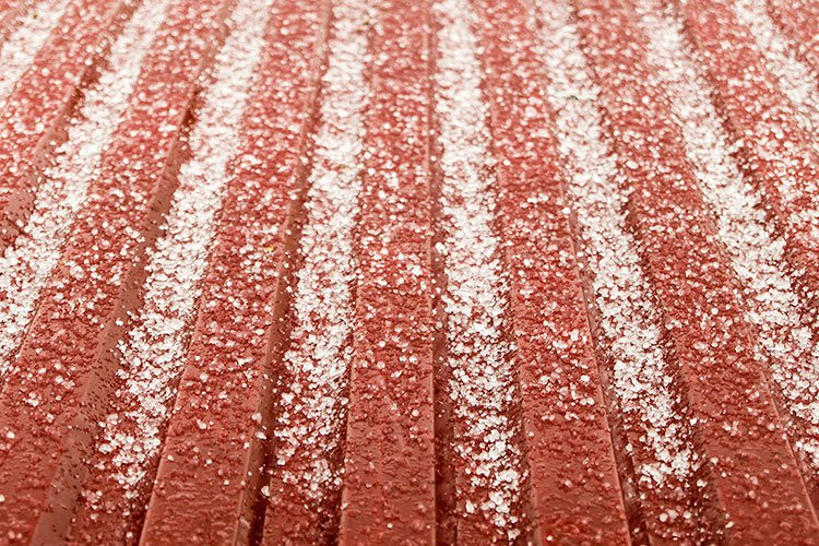 Hail on a Metal Roof