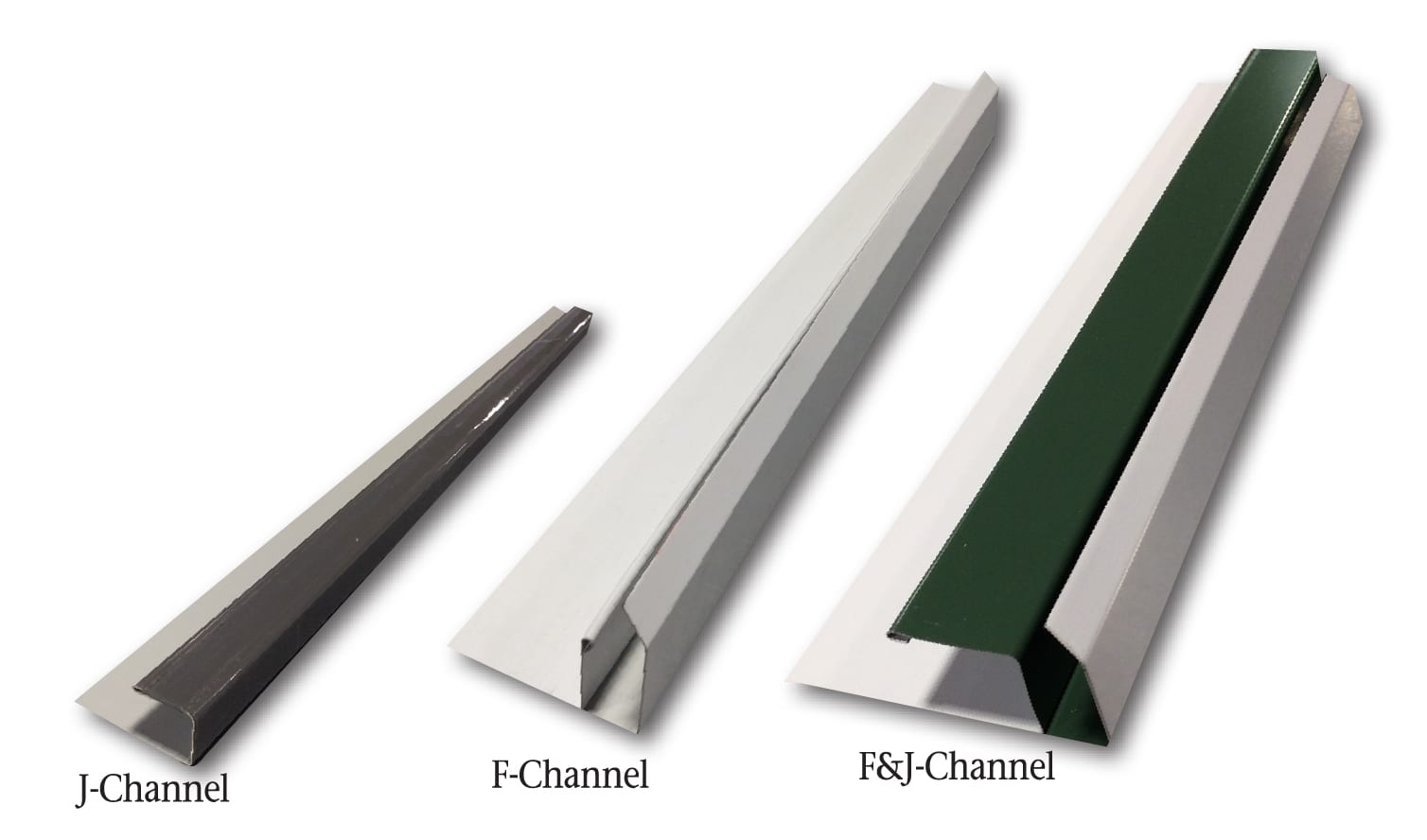 All American Steel offers a variety of channel types that match your siding or roof color.